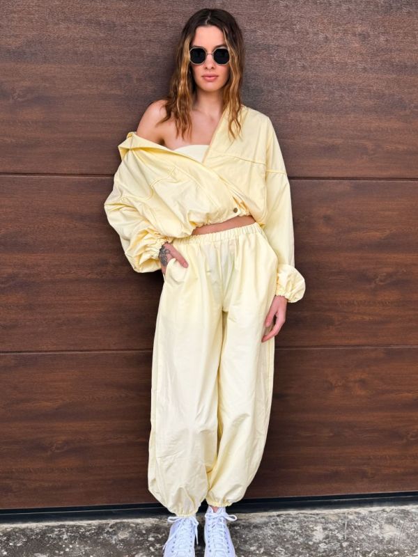 komplet spring,yellow