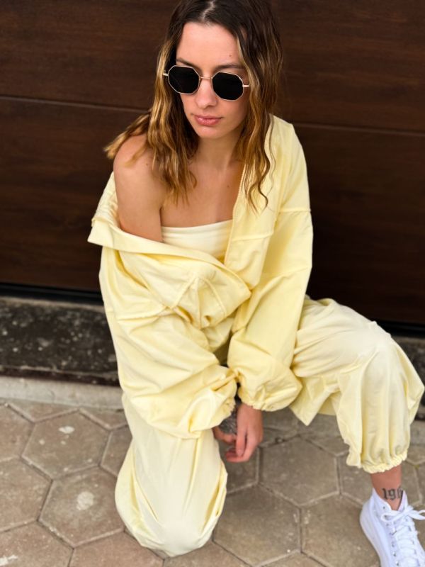 komplet spring,yellow