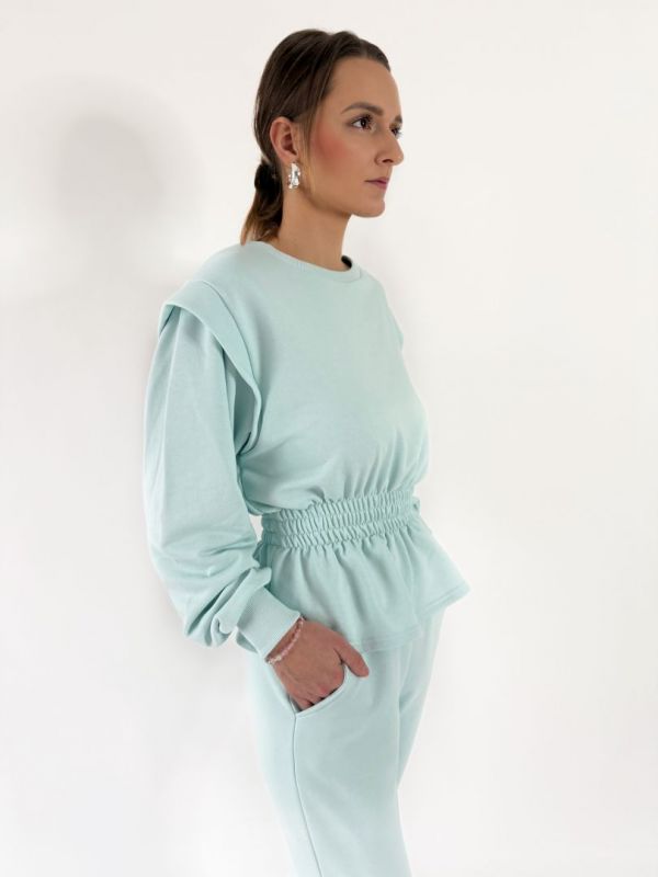 tepláková súprava, mentol