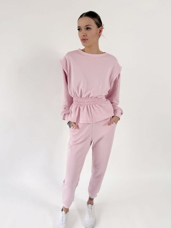 tepláková súprava, ružová